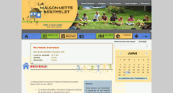 Desktop Screenshot of lamaisonnetteberthelet.org