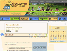 Tablet Screenshot of lamaisonnetteberthelet.org